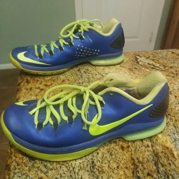 Nike Blue Men’s KD V 5 Blue Basketball Shoes Size 8.5 585386-400 - Picture 6 of 12